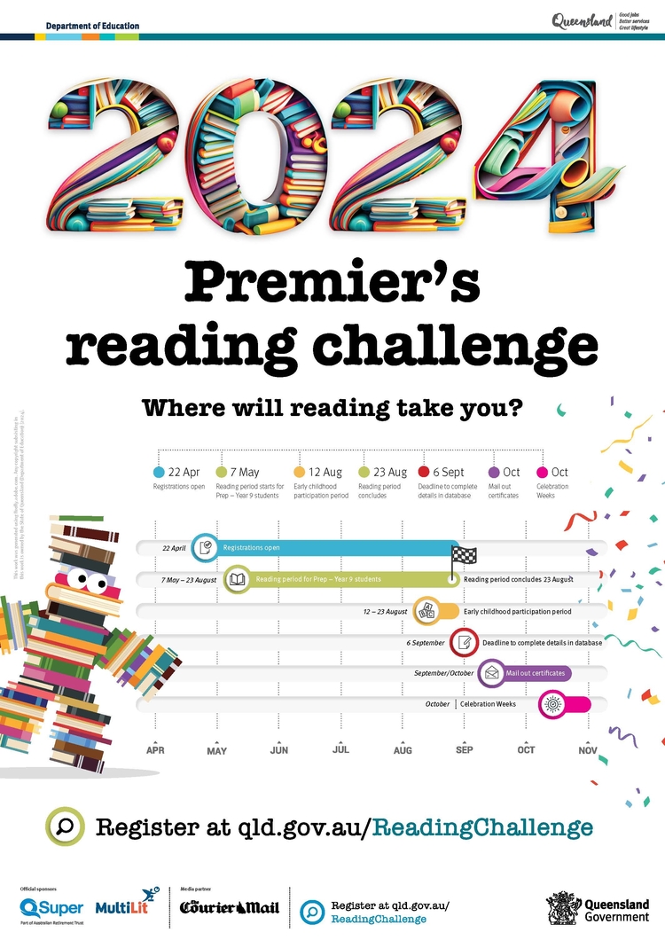 Reading challenge poster 2
