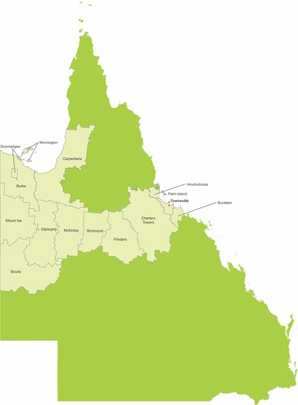 Regional Development Australia map